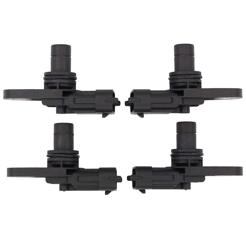 NewYall Engine Cam Shaft Camshaft Position Sensor Set for Buick Enclave Lacrosse Saab 9-3 GMC Acadia Cadillac CTS SRX STS Pontiac G6 Saturn Outlook Suzuki XL-7 0232103079 12590907 12608424