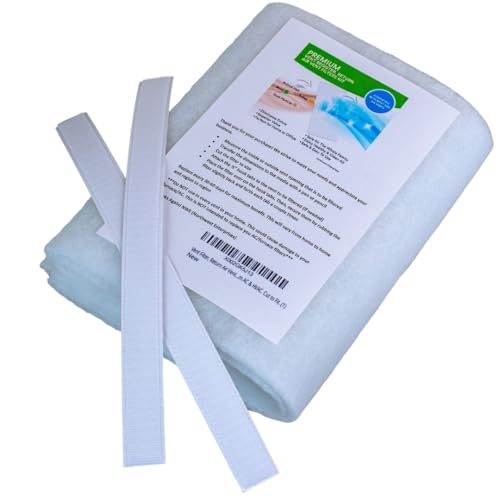 NORTHWEST ENTERPRISES Air Vent Filter Kit 120"x10", Cut to Fit