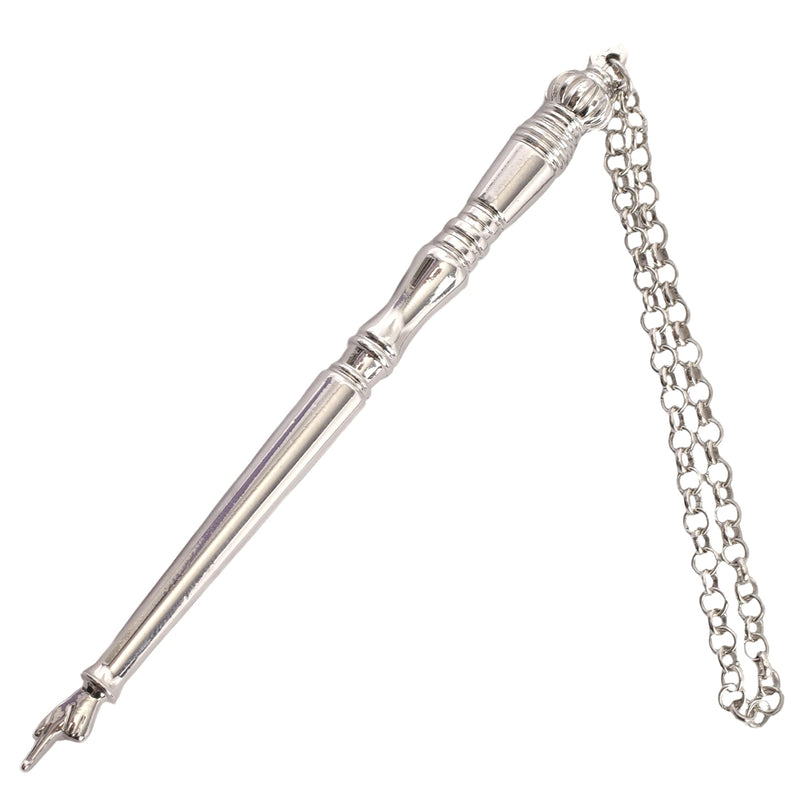 Torah Book Pointer Yad Hand Pointer Silver Finish Great bar bat Mitzvah Gift with a 20cm bead charm 13 cm
