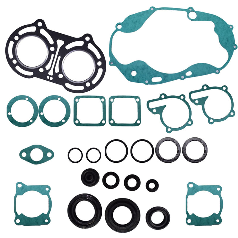 labwork Engine Gasket Set with Oil Seals Kit Gasket Kits Replacement for Yamaha Banshee 350 YFZ350 1987-2006