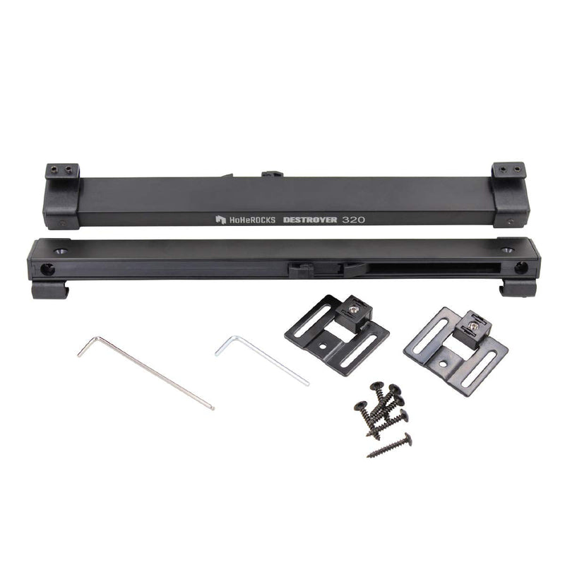 Heavy Duty Aluminum Alloy Soft Close Mechanism for DIY Sliding Barn Door Hardware (Destroyer320) Destroyer320