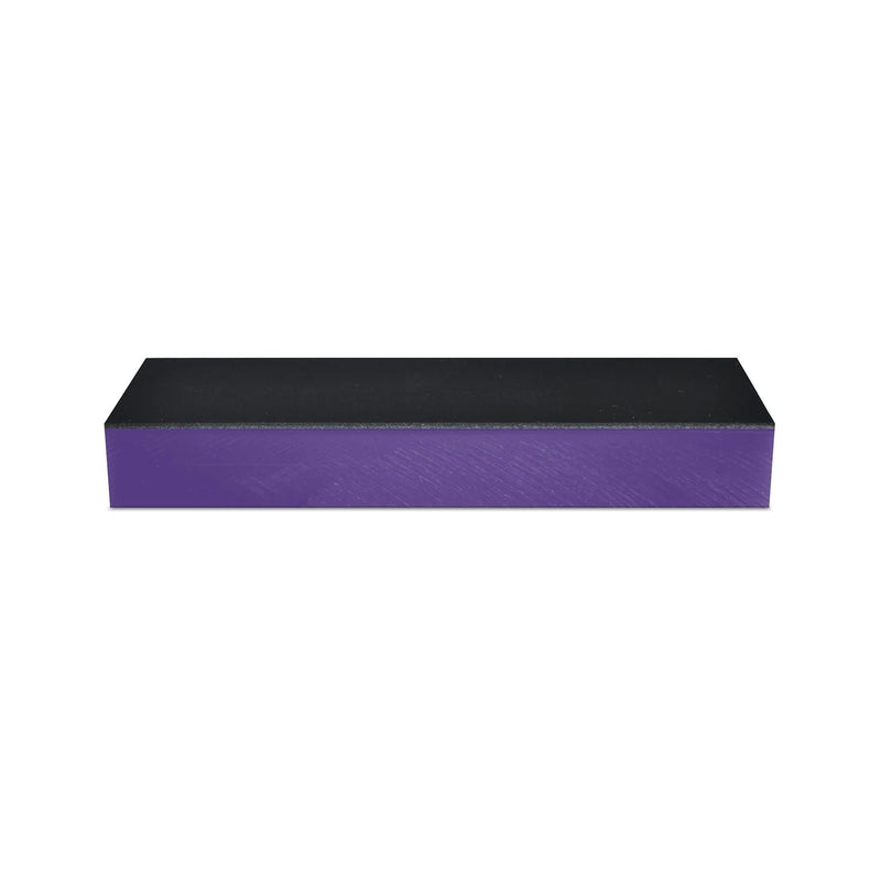 Jende 2 Micron 2"x6" Nanocloth Knife Strop (unloaded)-3/4" thick Acrylic, Premium Strop for Diamond Emulsions