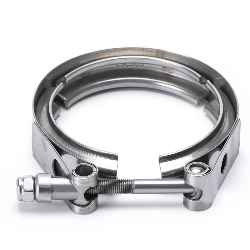 PTNHZ Universal Stainless Steel 3.0" V Band Clamp For Turbo Downpipes Exhaust Systems Sliver 3"