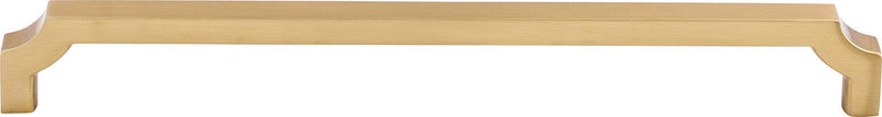 Top Knobs TK3025HB 8-13/16 in. (224mm) Ellis Collection Davenport Pull, Honey Bronze