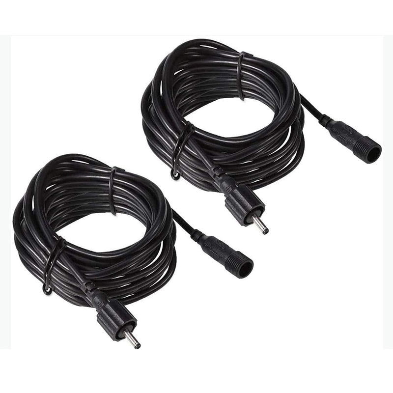 2 Pack 13.12ft/4m Extension Cord Waterproof Extension Cable Wiring for Landscape Lighting Garden Path Lights