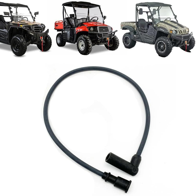 Chikia Hisun 500 Ignition Coil Cable Wire Cap Plug Replacement for UTV ATV 250 400 450 500 Massimo Gunner 250,MSU500,Coleman UT400 UT500,Axis 500,Bennche,Cub Cadet,YS400
