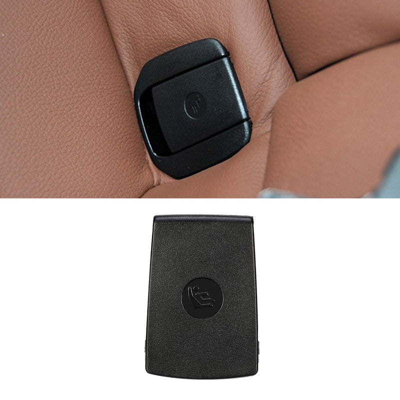 Jaronx for BMW Child Seat Anchor Cover, Rear Row Seat Safety Belt Anchor for BMW Isofix Covers 1 Series E81 E82 F20 F21 /2 Series F22 F87 F23 / 3' E90 E91 F30 F31 F34 F80/X1 E84 (Black) For 3' E90 F30/X1 E84/1' E81 F20 /2' F22 Black
