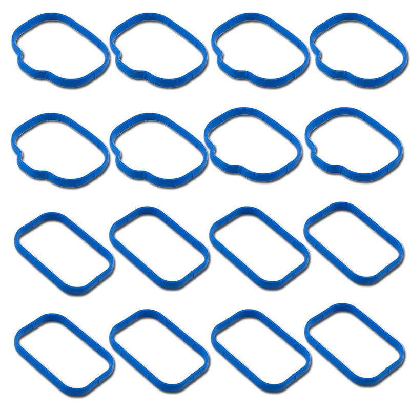 Intake Manifold Upper and Lower Gasket Set Fits for Chrysler 200 300 Town and Country 2011-2016 Dodge Avenger Challenger Charger Durango Jeep Grand Cherokee VW Routan Replaces