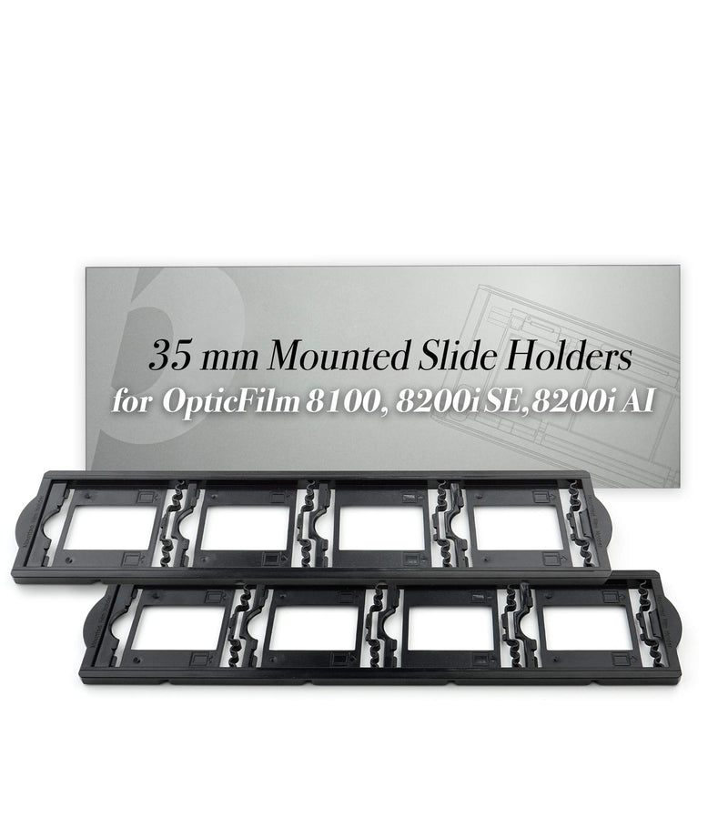 Plustek OpticFilm 7200~9000 Series use 35mm Mounted Slide Holders x 2