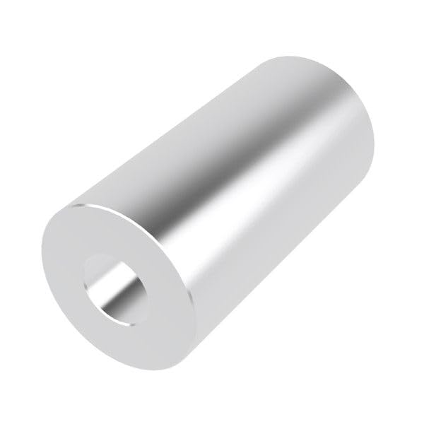 Aluminum Spacer 3/4" OD x 5/16" ID x 1-1/2" Long-Round Spacer Unthreaded Standoff Bushing Plain Finish, Fits Screws Bolts M8 and 5/16" by Metal Spacers Online (10 Pack) 1-1/2" Length 10