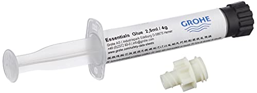 Grohe 40915000 40915000-Essentials Adhesive for Accessories, White Solid