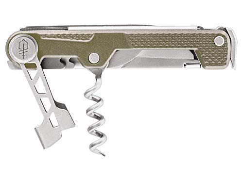 Gerber Armbar Cork EDC Multitool Pocket Knife, Pry Bar, Bottle Opener, Gold