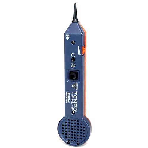 TEMPO 200EP-G Professional Wire Tracer Probe with Headset Jack, Flashlight, LED, Conductive Tip, Wire Toner & Cable Tracer 200EP-G-BOX