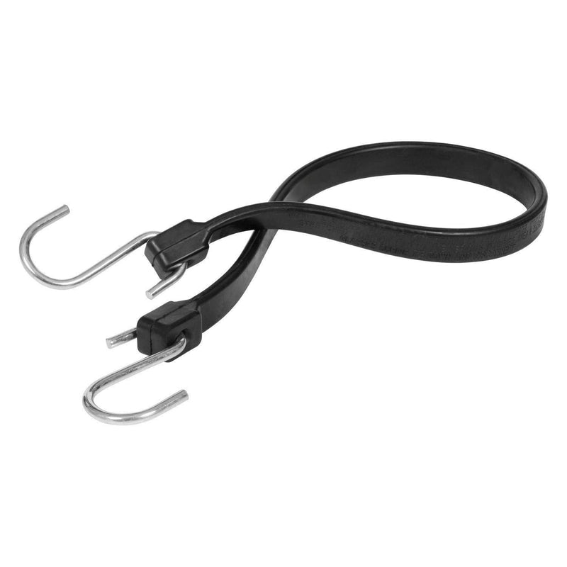 TCH Hardware 10 Pack of 25 Inch Heavy Duty EPDM Rubber Straps with Steel S Hooks 25" Length