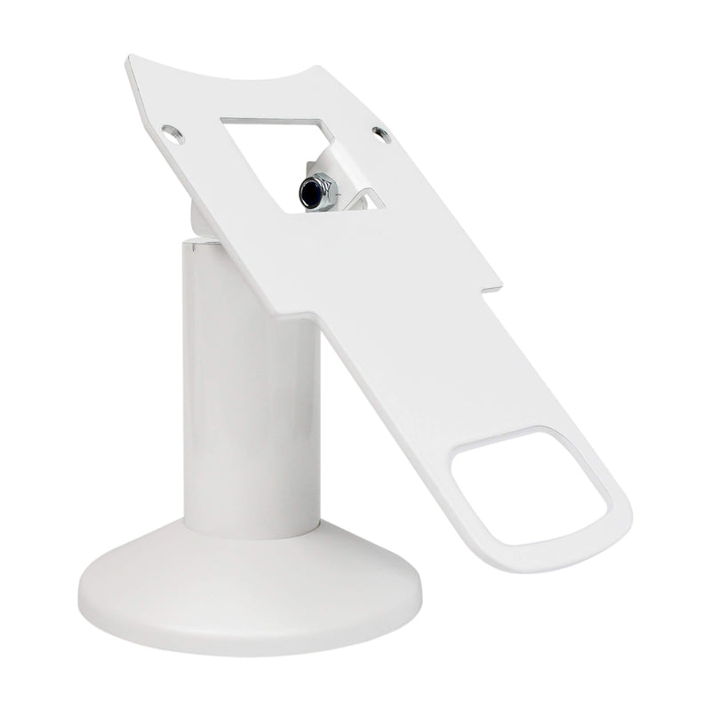 DCCStands Swivel and Tilt Clover Mini/Clover Mini 3 Terminal Stand - Low Profile, White