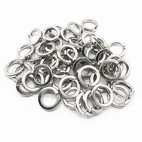 M14 Split Lock Washer, 304 Stainless Steel Spring Lock Washer, 50Pcs M14