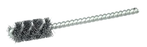 Weiler 21142 7/16" Power Tube Brush, .005" Steel Wire Fill, 1" Brush Length, Made in the USA (Pack of 10) Pack of 10