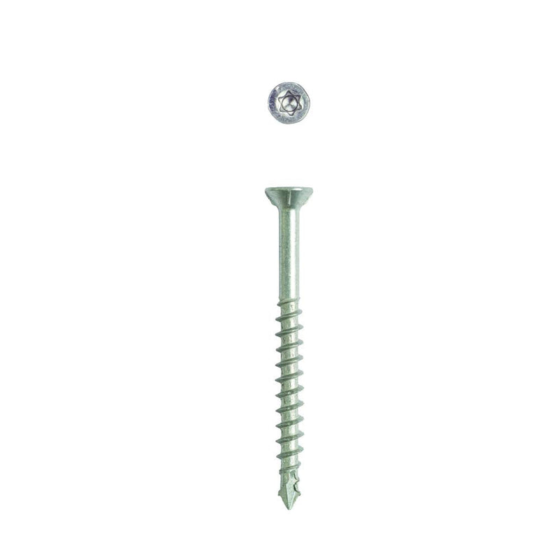 SPAX 6 X 1-1/2" MDF T-Star+ Partial Thread Zinc 1LB 315CT 6 x 1-1/2"