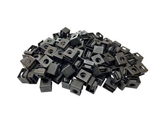 M6 Slide-on Cage Nuts 100 Pack USA Made