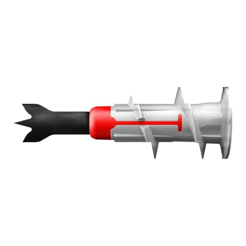 fischer DuoBlade 1-3/4" (44 mm) Self-Drilling Drywall Anchors PZ2 Drive for Plasterboard and Gypsum Board - 10 Anchors