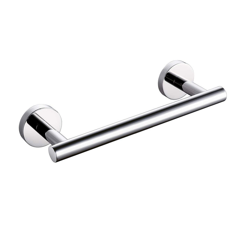 Miyili 9 Inches Hand Towel Bar Bathroom Towel Holder Kitchen Hanger SUS304 Stainless Steel Wall Mount, Polished Finish, A01C23A