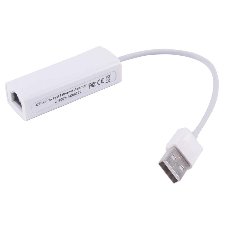 USB to RJ45 LAN Ethernet Adapter 100Mbps LAN Converter 10M 100M with Asix AX88772B AX88772 Chip (USB to RJ45) USB TO RJ45