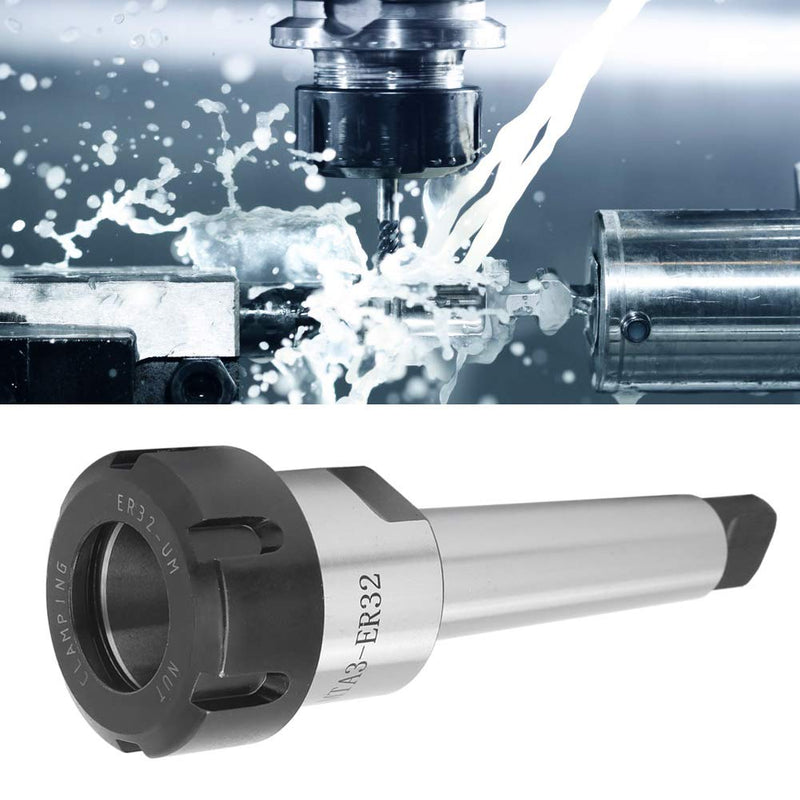 ER32 Collet Holder MT3 Morse Taper Shank for CNC Milling Lathe and Precision Metalworking