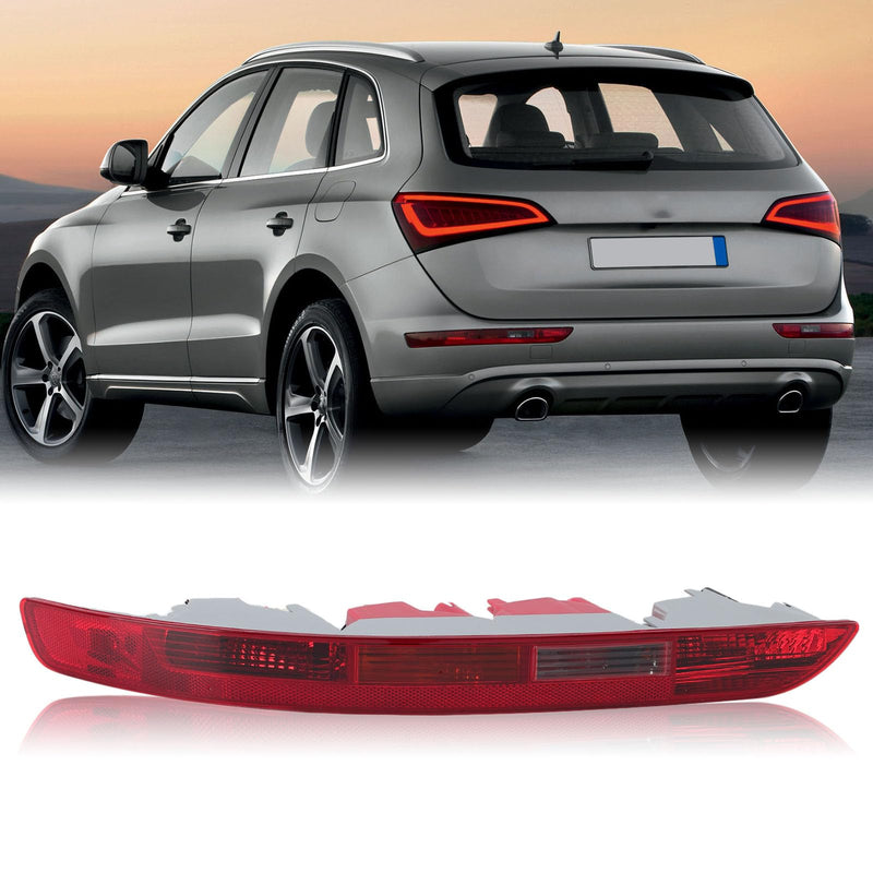 Rear Bumper Tail Light Lamp for Audi Q5 2009-2015 Rear Bumper Reflector Lower Tail Light Replace 8R0945095 Driver Side (Left) For 2009-2015 Left Driver Side