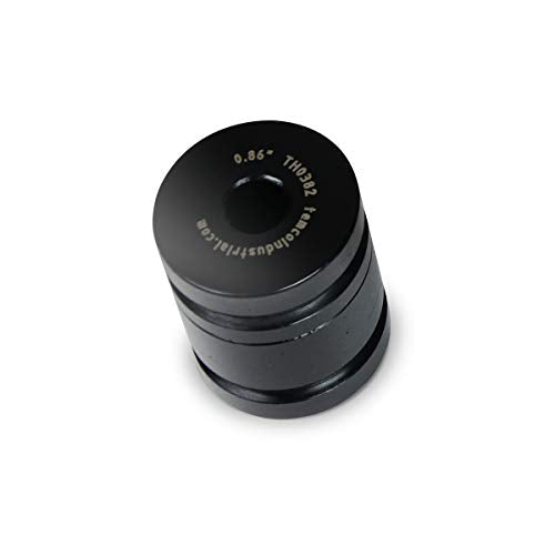  [AUSTRALIA] - TEMCo TH0382 Dimple Die for 1/2” Conduit Hole Size - 0.86” Actual Hole Size 1/2” (0.86” Actual Hole Size)