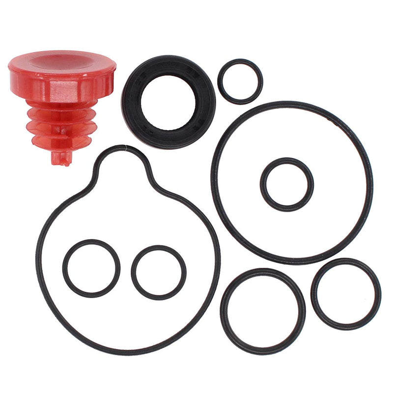 NewYall Power Steering Pump Seal Gasket O-Ring & Reservoir Cap Kit for Honda Accord Pilot Odyssey Civic Ridgeline Element CR-V Acura Interga TL/TSX RDX MDX