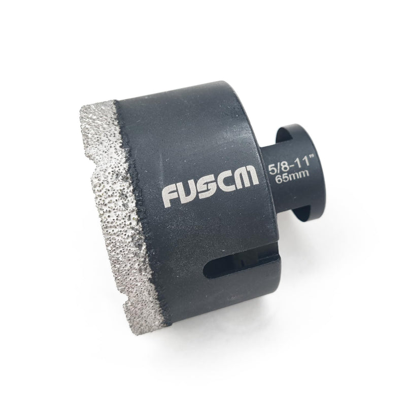 Diamond Core Drill Bits 2-1/2 Inch for Porcelain Ceramic Tile Marble Brick Vacuum Brazed Hole saw 65mm 65MM(2-1/2")