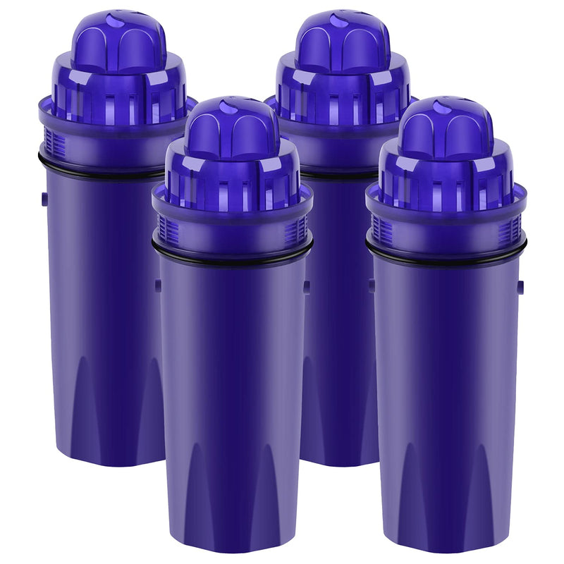 ICEPURE Pitcher Water Filter Replacement for PUR CRF950Z, CRF-950Z, PPF900Z, PPF951K, PPT700W, CR-1100C, CR1100CV, DS-1800Z, PPT711W, PPT711B, PPT111W and More PUR Pitcher and Dispensers System, 4PACK 4 Count (Pack of 1)