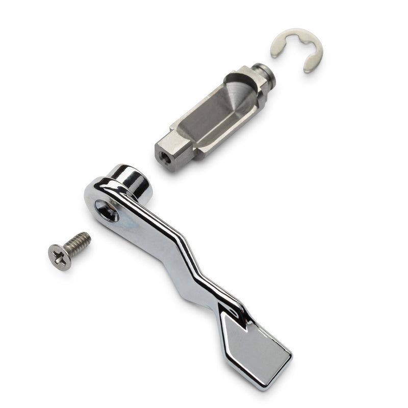 Chute Door Thumb Trigger Handle - For both Bottom and Side Hinged Trash and Laundry Stainless Steel Intake Doors. Perfect Parts for Wilkinson and Other Manufactured Hardware companies. (Chrome) Chrome
