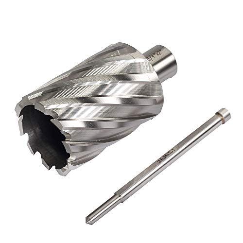 Annular Cutter JESTUOUS 3/4 Inch Weldon Shank 1-3/4 Cut Dia 2 Cut Depth