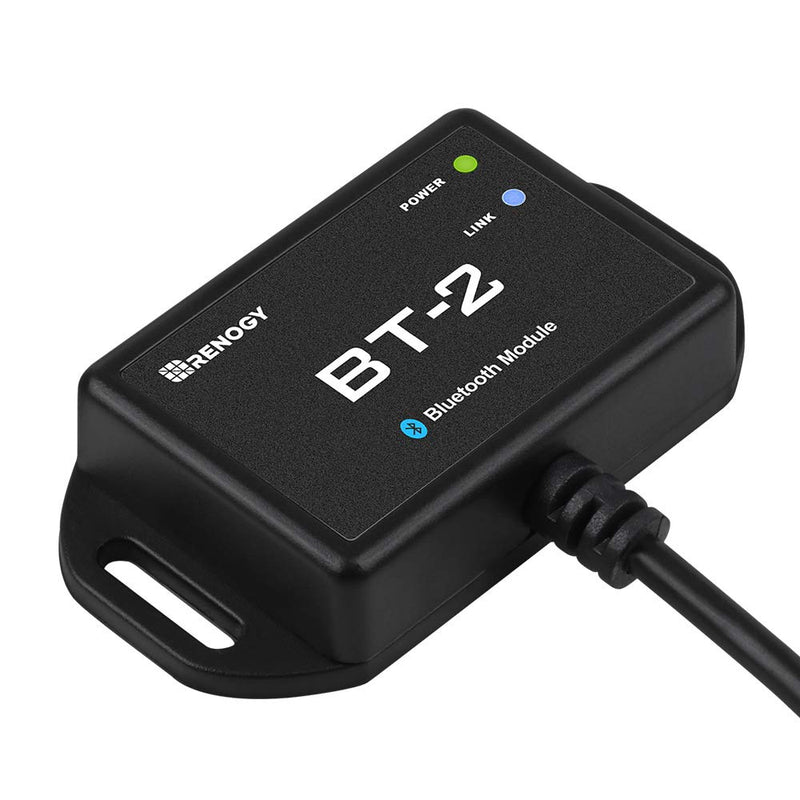 Renogy BT-2 Bluetooth Module RJ45 Communication Port Wirelessly Monitor Real-time Insight Precise Control, Compatible Solar Charge Controllers, Battery Charger, Inverter, BT-2 RS485 Bluetooth Module RS485