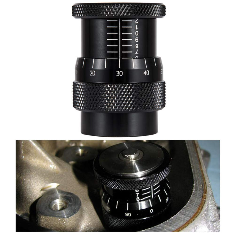 4929 Valve Spring Height Micrometer Measurer Tool, 1.600"-2.200" Height Range Suitable for Most V8 Engines (Black)