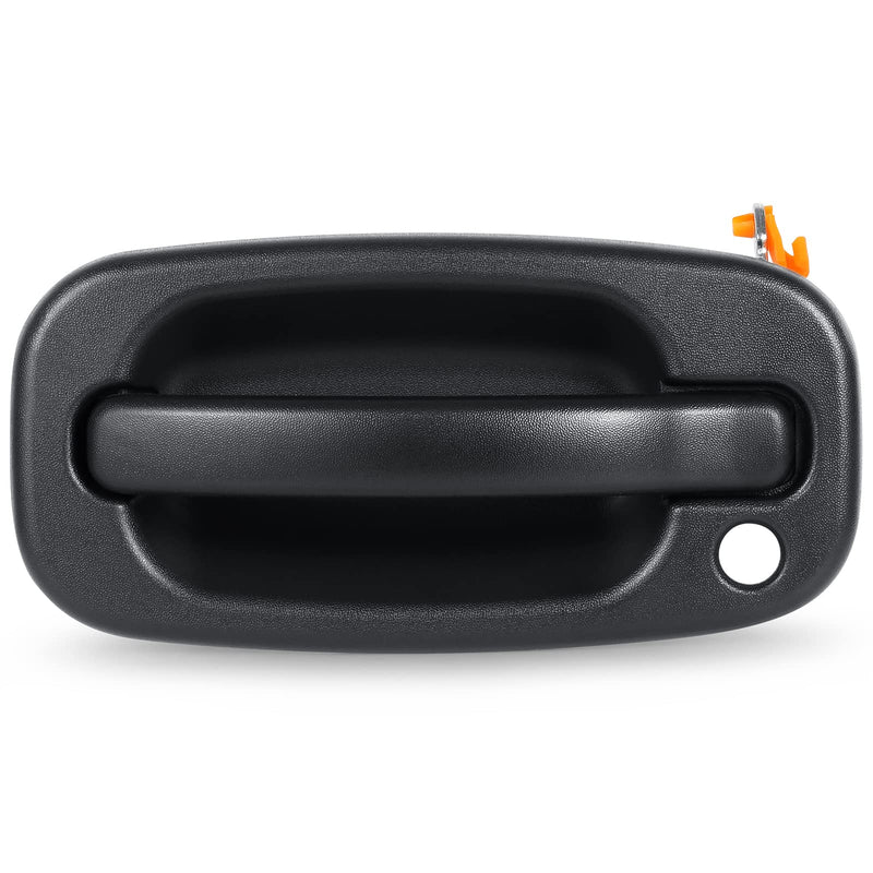 FAERSI Exterior Outside Door Handle Front Left Driver Side for 1999-2007 Chevy Silverado, Tahoe, Suburban, Avalanche, GMC Sierra, Yukon Denali, Cadillac Escalade 77261 15034985 Front Left with Key Hole