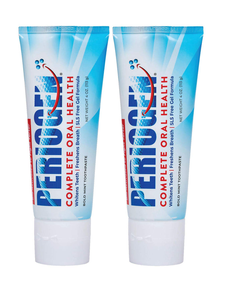 Periogen Tartar Control Toothpaste 2-Pack 4 Ounce (Pack of 2)