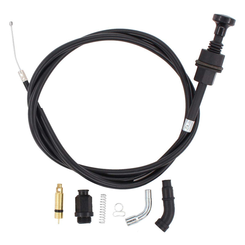 MOTOKU Choke Cable and Starter Valve Plunger Kit for Honda TRX350 Rancher 350 ATV 2000-2006