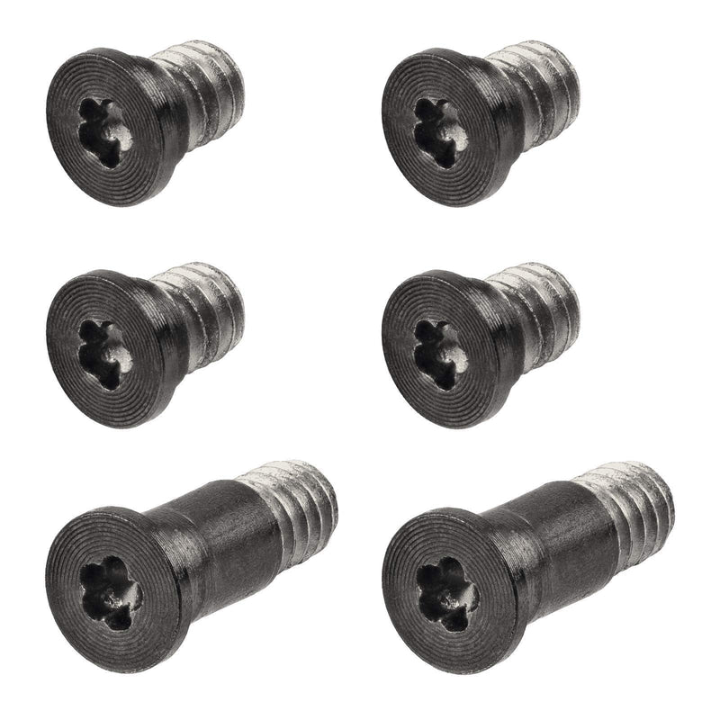 Willhom Bottom Case Screws (Pentalobe P5) 6 pcs Replacement for MacBook Pro 13" (2016-2017) A1706 (2018-2019) A1989 (Space Gray) Space Gray