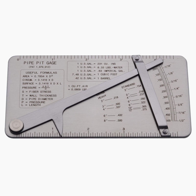 Pipe Pit Welding Gauge Gage Test Ulnar Welder Inspection Gauge | GZTIGWELD Pipe Pit Welding Gauge Gage Test Ulnar Welder Inspection Gauge Stainless Steel