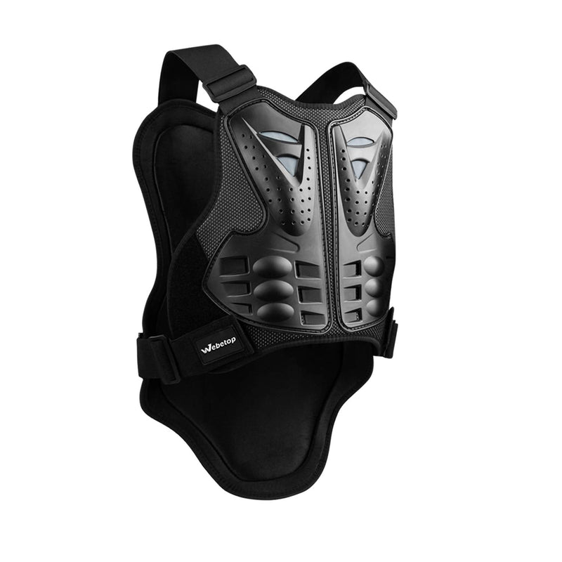 Webetop Motorcycle Armor Vest Protector for Dirt Bike Mountain Bike Off-Road Racing MTB Chest Protector Adult L L for height 5.58'-5.91'