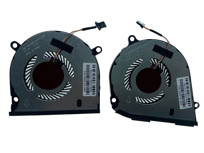 New CPU + GPU Cooling Fan for H P Envy X360 15-DS 15-DR 15M-DS 15M-DS0011DX 15-DS0013NR 15-DS0003CA 15-DS0013CA Series Laptop (CPU + GPU Fan) CPU + GPU Fan