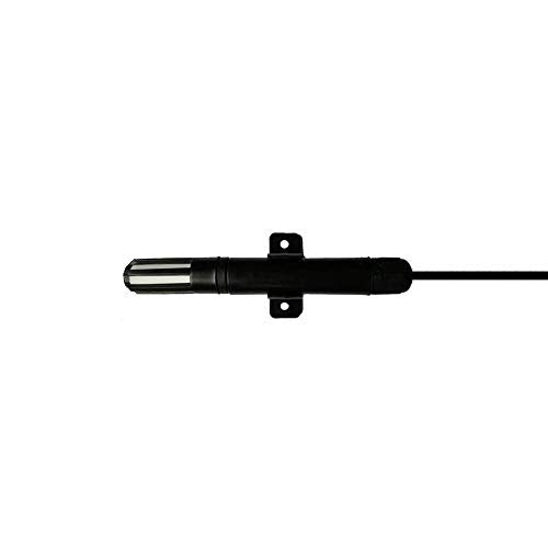 Taidacent SHT30 SHT31 High Precision Waterproof Digital Temperature Sensor 1M Cable Water Resistant Temperature and Humidity Sensor Air Temperature and Moisture Measurement (SHT30, Shielded Cable)