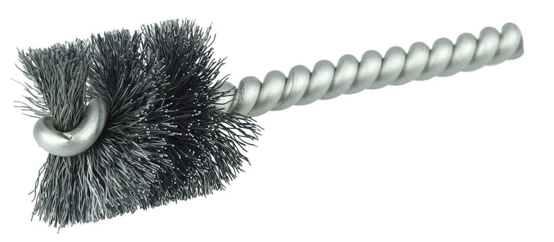 Weiler 10029 3/4" Knot Wire End Brush, .014" Stainless Steel Fill, Made in The USA Pack of 10 .008" Wire Size