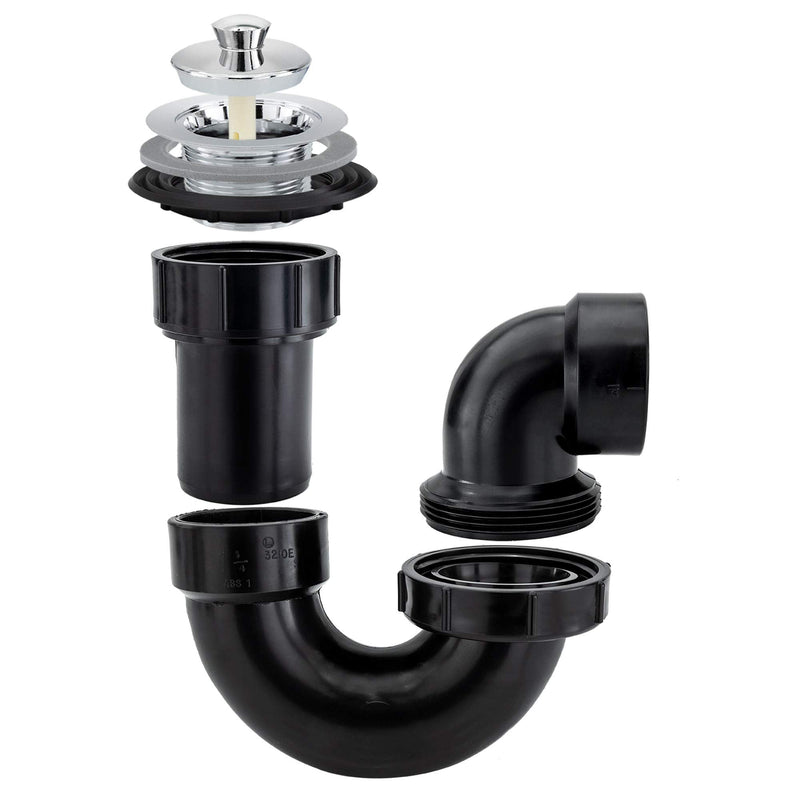  [AUSTRALIA] - RecPro RV Shower Drain/Bathtub Drain P Trap | RV Plumbing | RV Shower P Trap | RV Plumbing Drain and Trap…