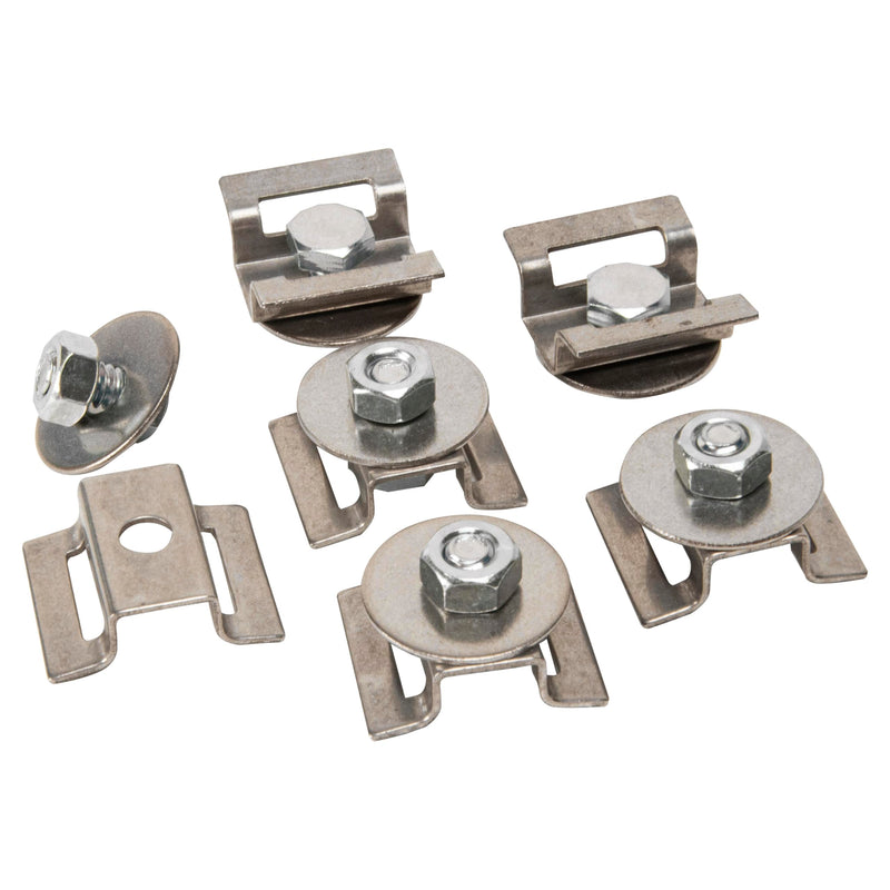 Design Engineering 10224 Heat Shield Mounting Kit with 6 Stainless Steel Standoffs, 1/2 inch