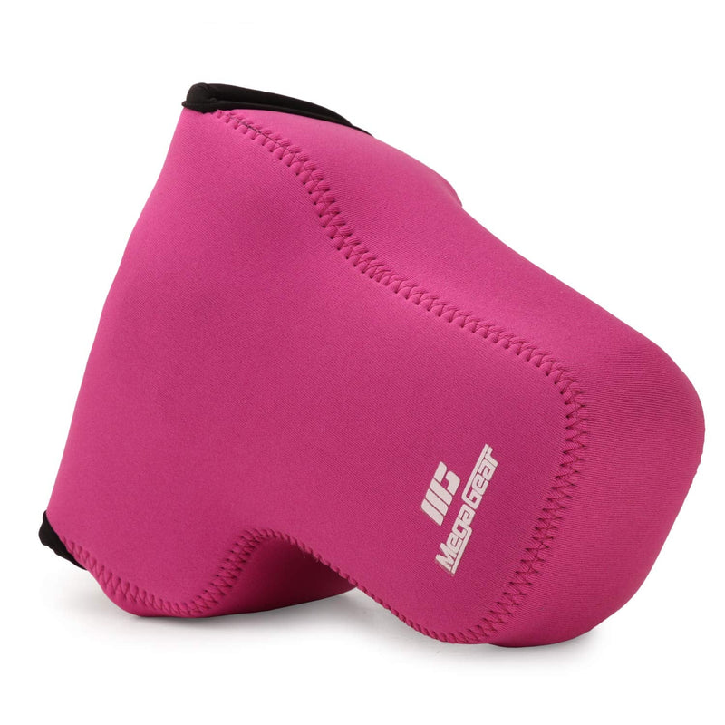 Megagear MG1920 Ultra Light Neoprene Camera Case Compatible With Fujifilm X-T4 (Xf16-80MM) - Hot Pink One Size