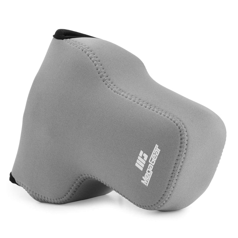 MegaGear MG1918 Ultra Light Neoprene Camera Case Compatible With Fujifilm X-T4, X-T5 (Xf16-80MM) - Gray, PU Leather One Size