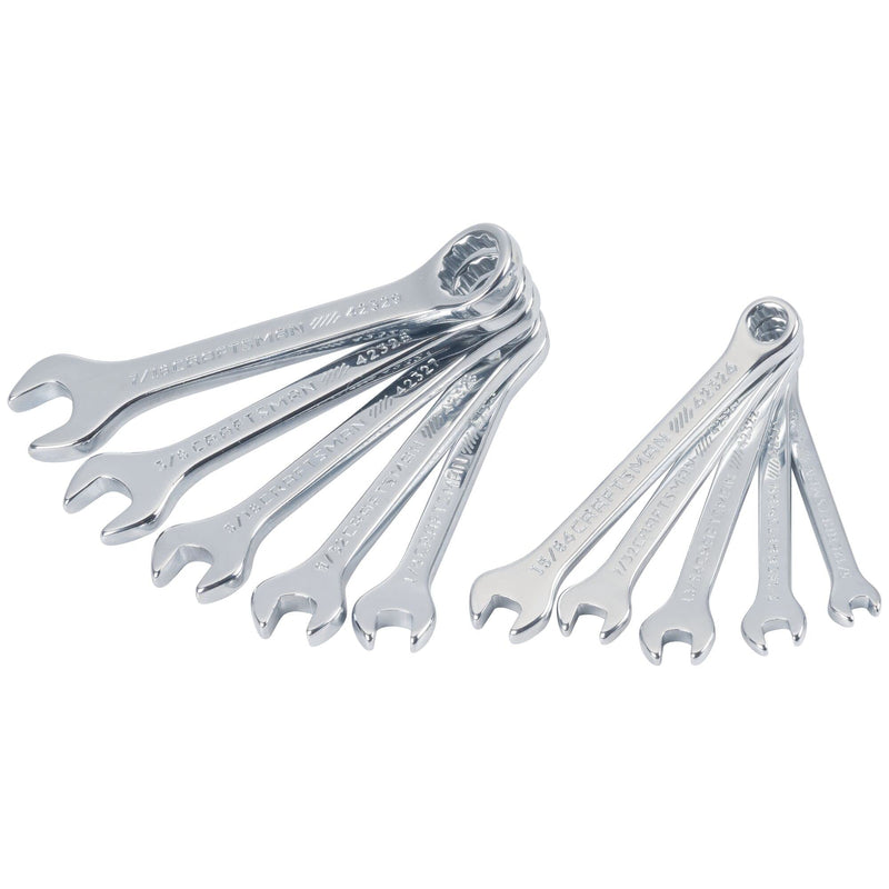 CRAFTSMAN Miniature Combination Wrench Set, SAE, 10 Piece (CMMT42319)